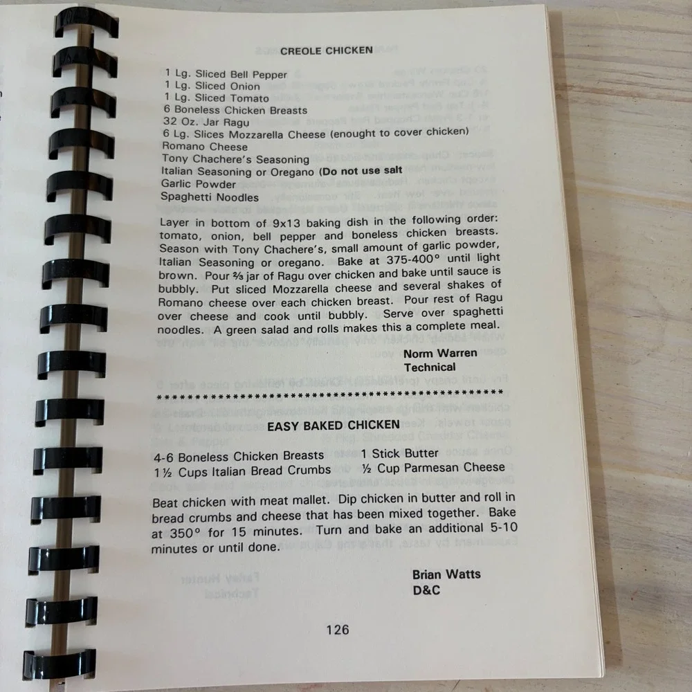 Vintage 1991 Ciba-Geigy Is Cookin Cajun Creole Louisiana Community Cookbook